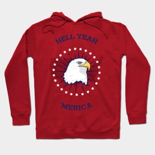 hell yeah america Hoodie